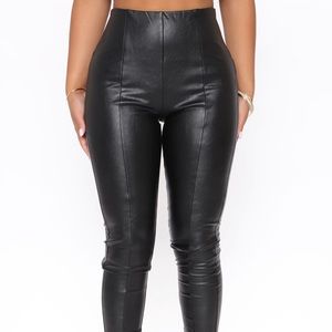 Faux Leather Leggings
